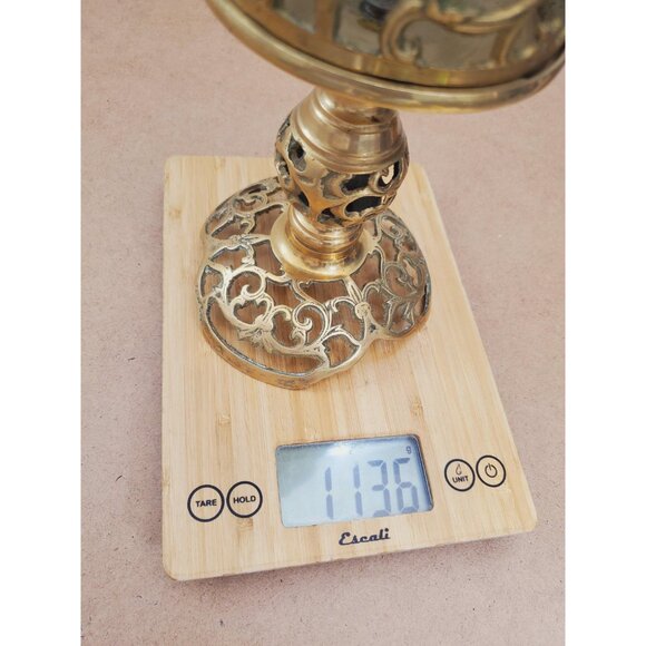 Candle holder / candlestick / candle lamp / lantern - Simple design Vintage - Picture 10 of 10